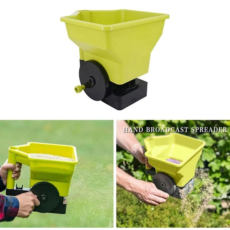 BAAG-Hand Held Seed Spreader, Fertilizers Spreader, Grass Seed Spreader,Seed Planting Tool Garden Supplies Hand Tool