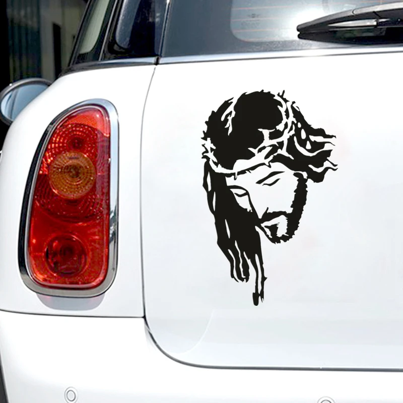 CK21933# Jesus Christ Car Sticker Waterproof Vinyl Decal For Carbody Window Choose Size