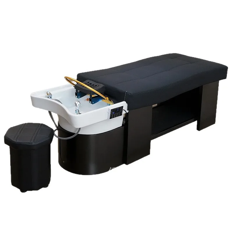 

Yjq intelligent water circulation head treatment bed barber shop hair salon special beauty salon fumigation shampoo bed