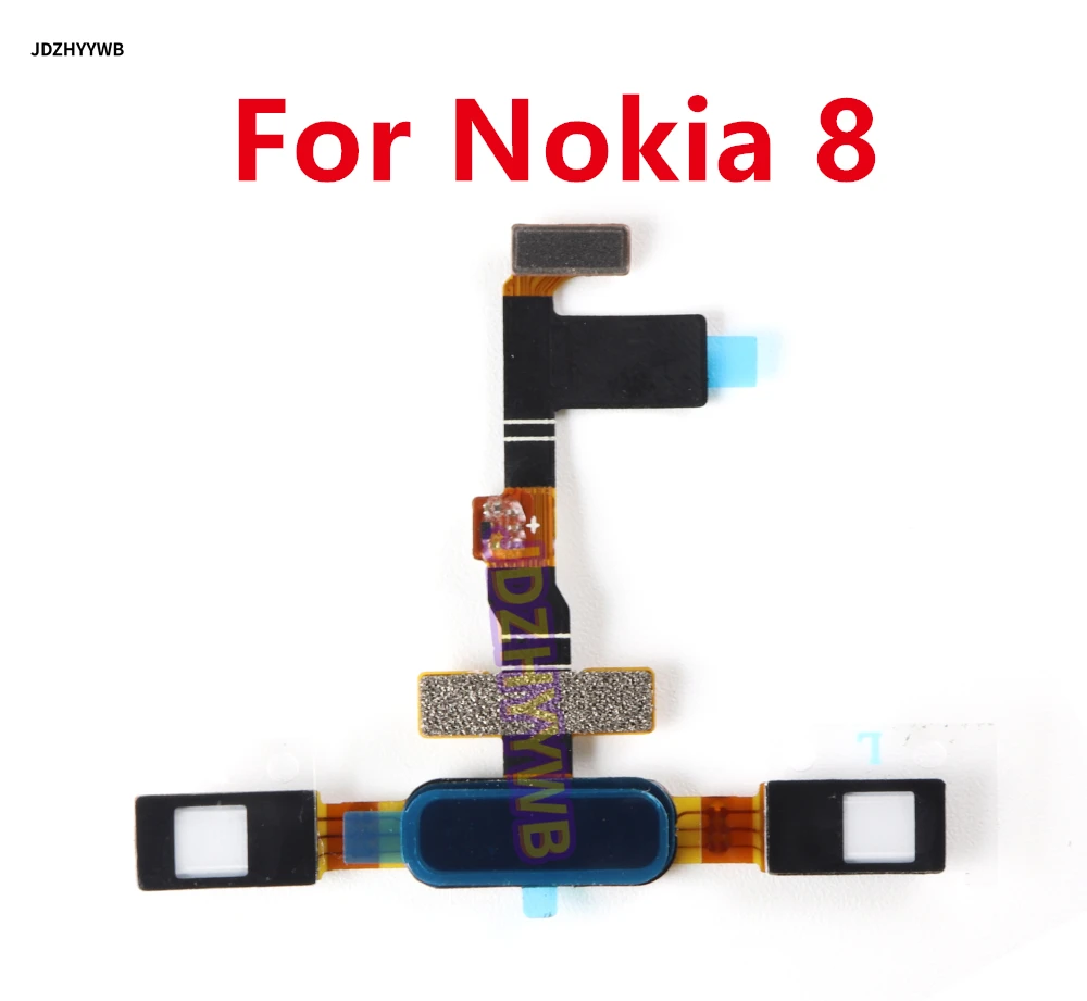 Für Nokia 5 6 8 TA-1052 Home Button Menü Back Key Touch ID Finger abdruck Sensor Band Flex kabel Ersatzteile