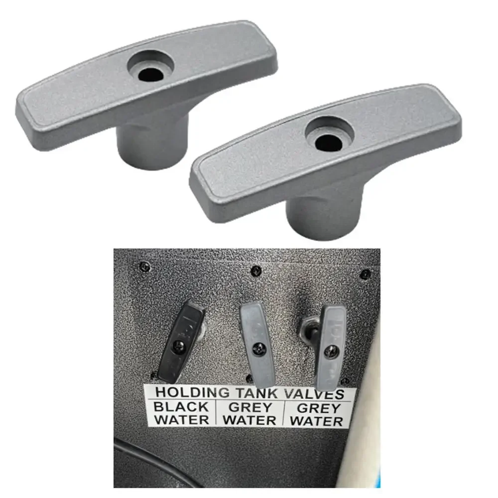 

Caravan Waste Valve Handle Replacement Kit Aluminum Alloy Tank Valve Handle Replacements Camper Motorhome RV Car Accessories