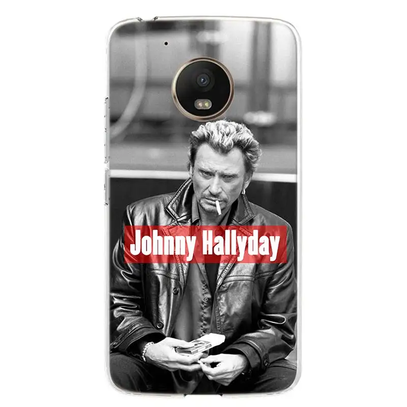 Johnny Hallyday Music Black Phone Case For Xiaomi Poco X3 F6 X4 F4 GT M3 M4 M5 M5S X5 X6 Pro 5G F5 F3 F2 F1 Mi Note 10 Lite Sil