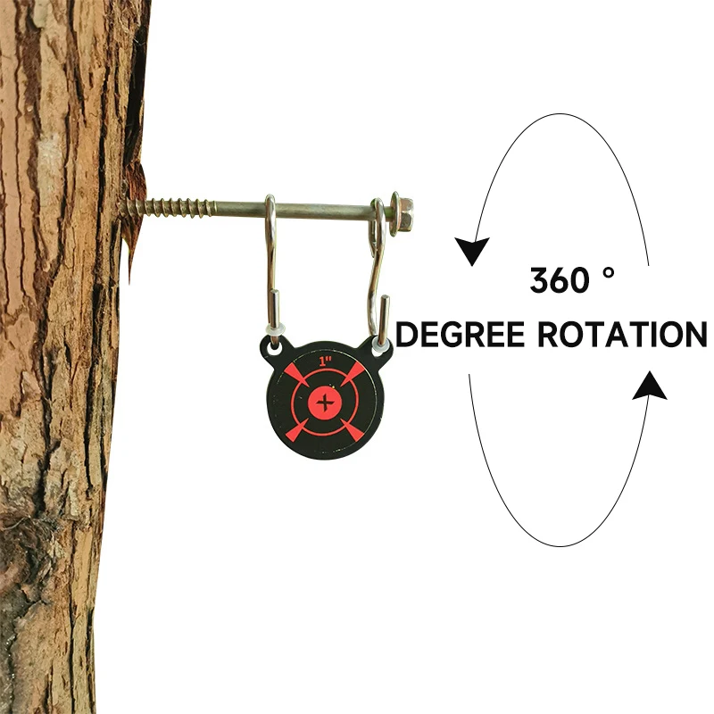 Tree Target  Slingshot Portable Accessory Resistant To Hitting Metal Shooting Target Shooting Training Outdoor Sports Toy Target