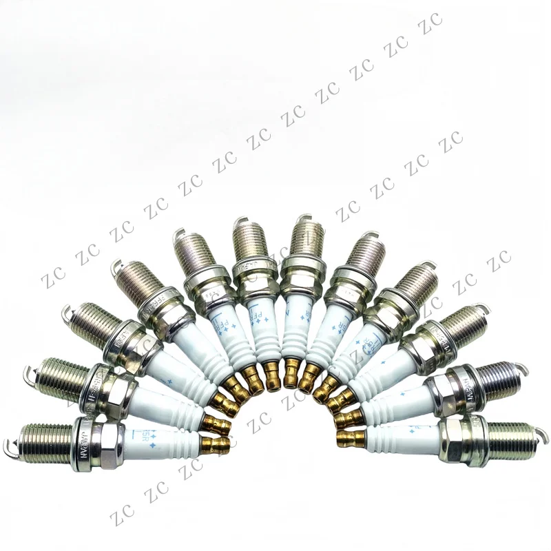 S+ 12X PFR5R-11 4292 Spark Plug For MERCEDES W202 W210 W211 W163 M112 CLK E S M
