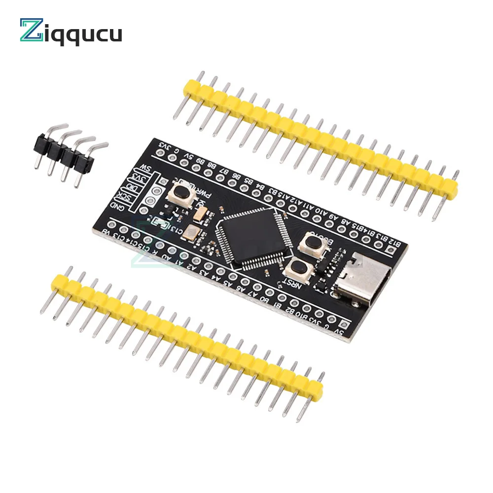 STM32F401RCT6 Minimum System Development Board STM32 ARM Core Learning Board Module Type-C Port