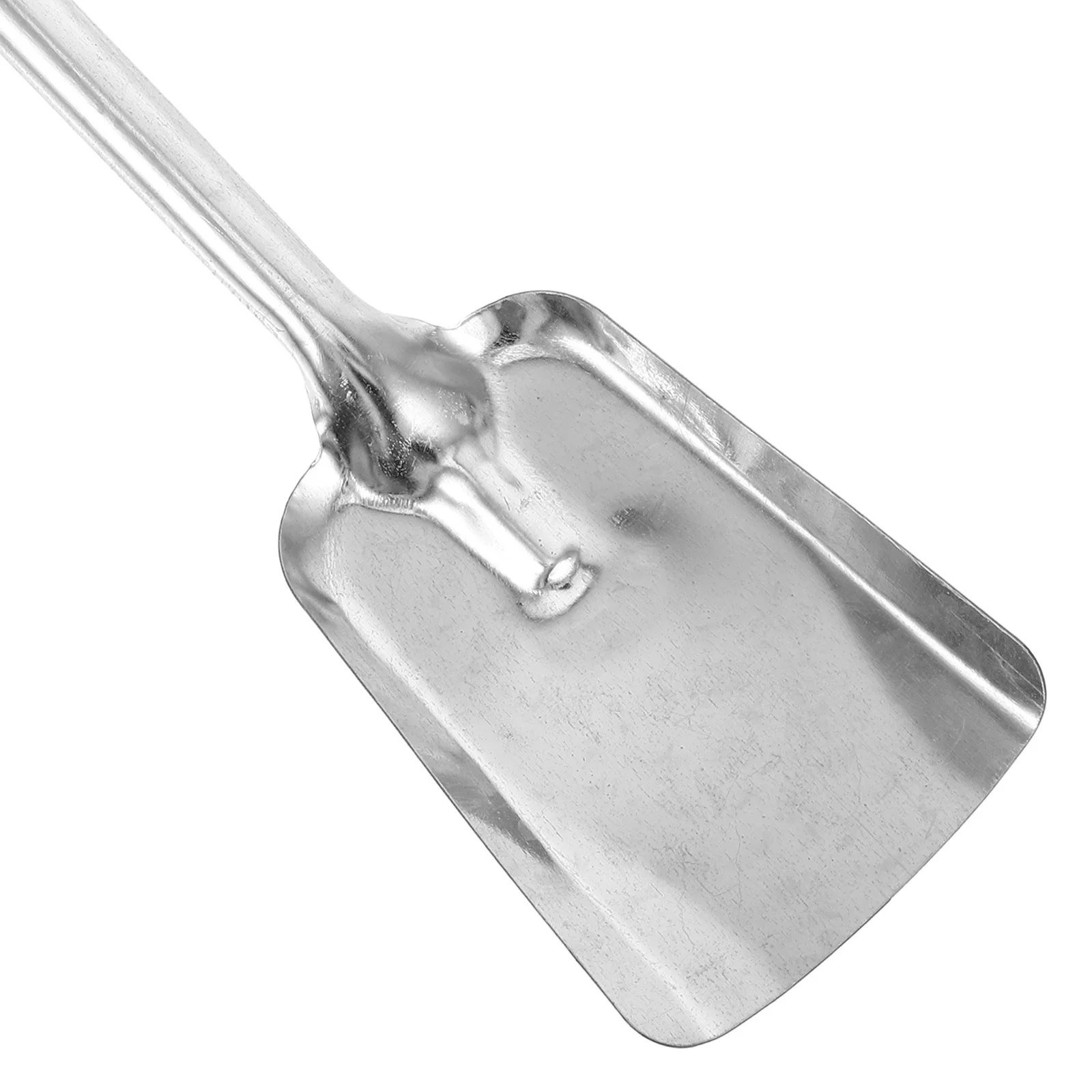 مغرفة رماد لموقد الخشب، مجرفة بديلة للفحم، مقبض طويل، معاول داخلية شديدة التحمل، فحم رماد شديد التحمل