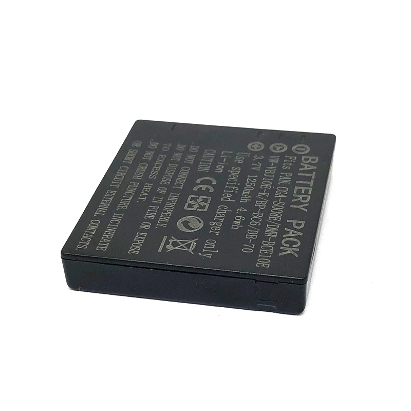 CGA-S008E DMW-BCE10E VW-VBJ10E Battery for Panasonic Lumix DMC-FS3 FS5 FS20 FX30 FX33 FX35 FX36 FX37 FX38 FX55 FX500 FX520 TA1