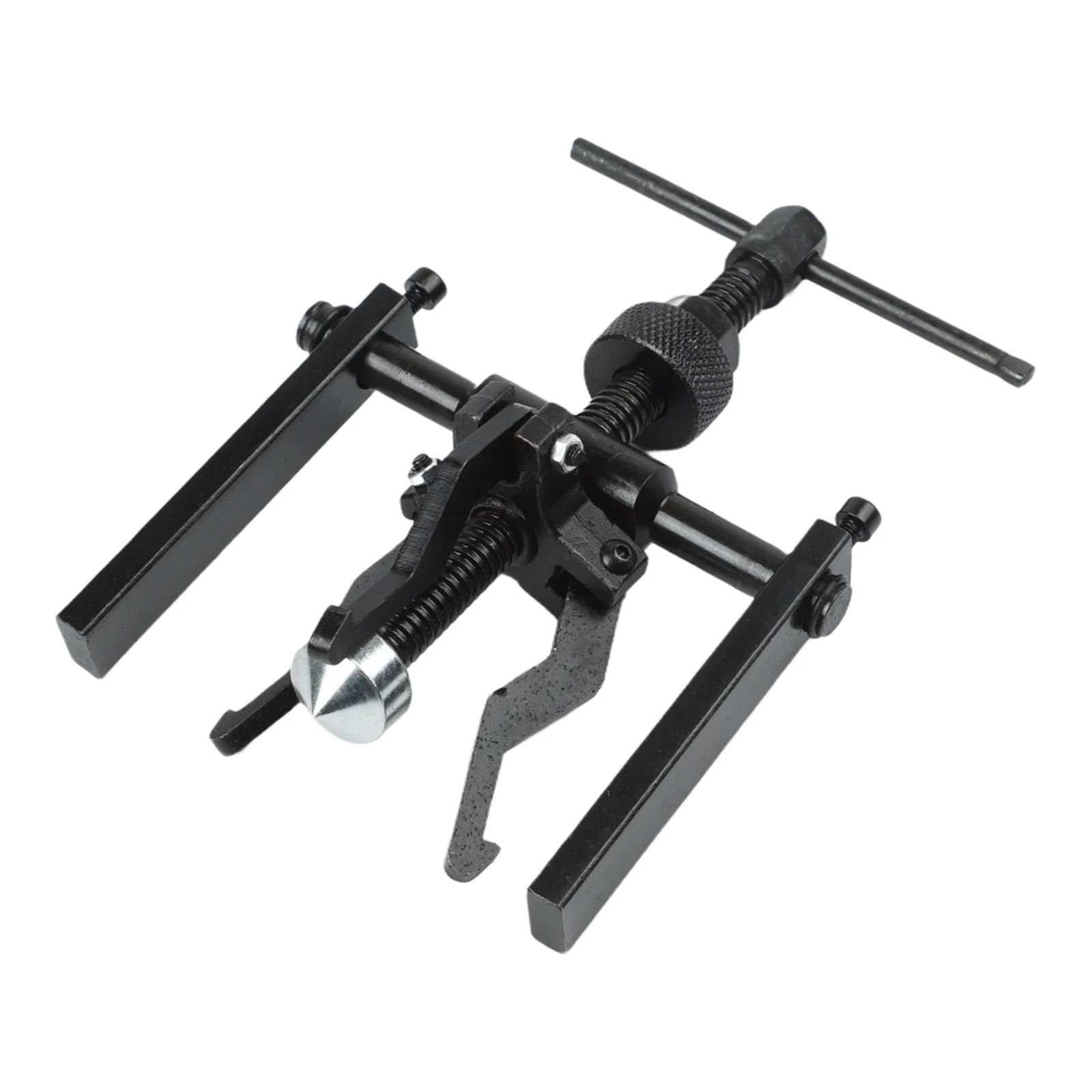 3 Jaw Bearing Puller Set Designed for Automotive and Mechanical Use with Construction and Even Pressure Distribution