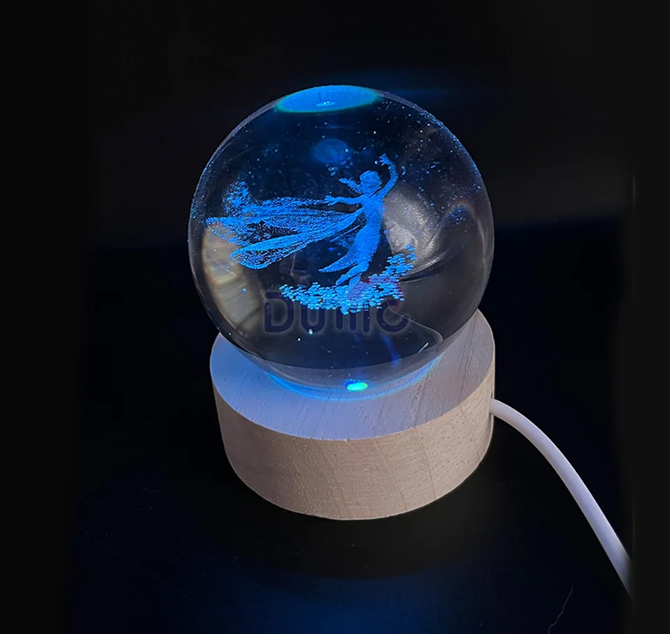 3D Elsa Galaxy Crystal Ball 2.36\