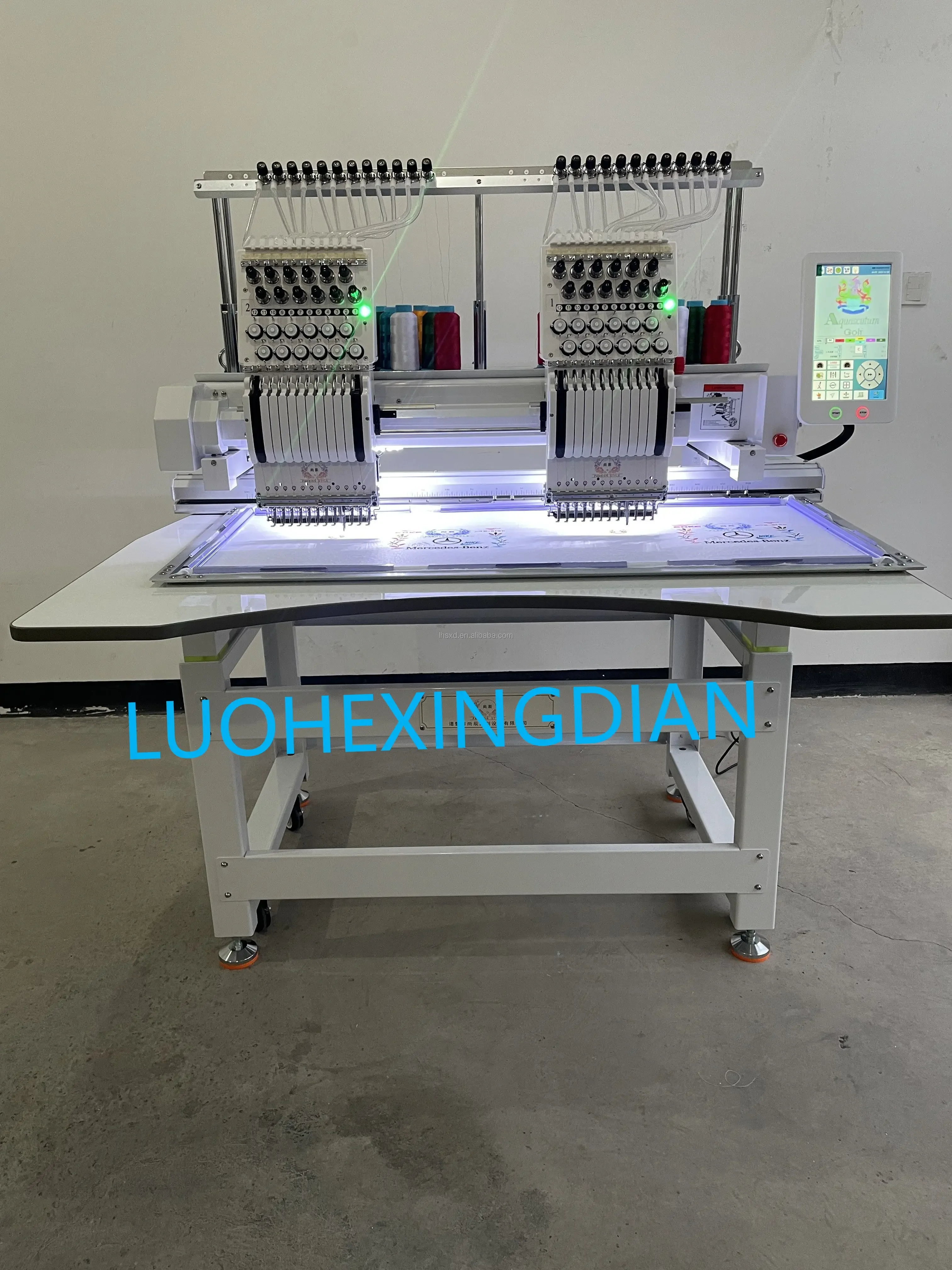 2-Kopf-Stickmaschine/Stickmaschine/Computer-Stickmaschine