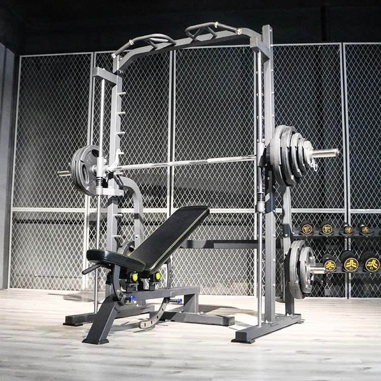 New Arrival Gym Equipment Competitive Price French Fitness Functional Trainer Smith & Squat Rack