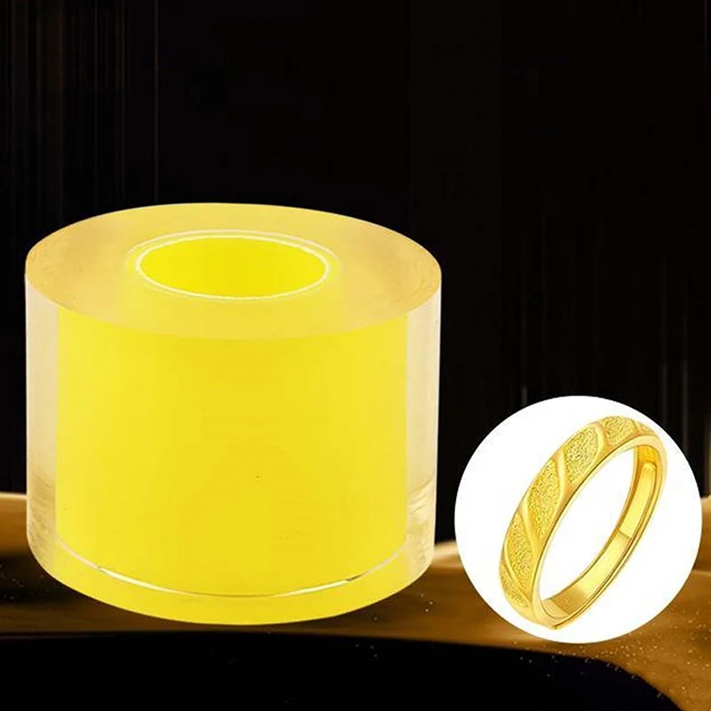 1 Roll Transparent Watch Protective PVC Membrane Film Roll Watch Film Tape Anti-Static Jewelry Protection Tape Watch Tools