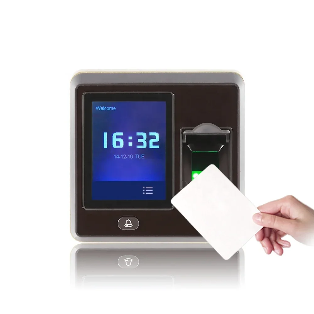 Compact Size Biometric Fingerprint Access Control System With Proximity C ard R  eader (F04/ID)