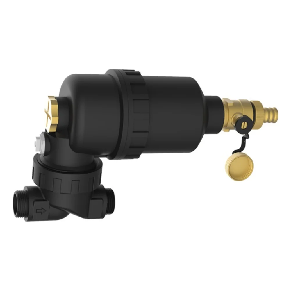 Black Heating System Filter Reliable Heating System Filter Boiler Filter Underfloor Heating Filter Long-lasting Construction