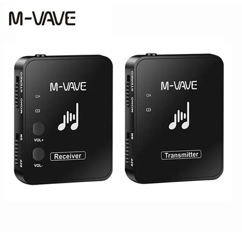 Cuvave WP-10  2.4G Wireless Earphone Monitor Rechargeable Transmitter Receiver Support Volume Control Stereo Mono Phone Recordin