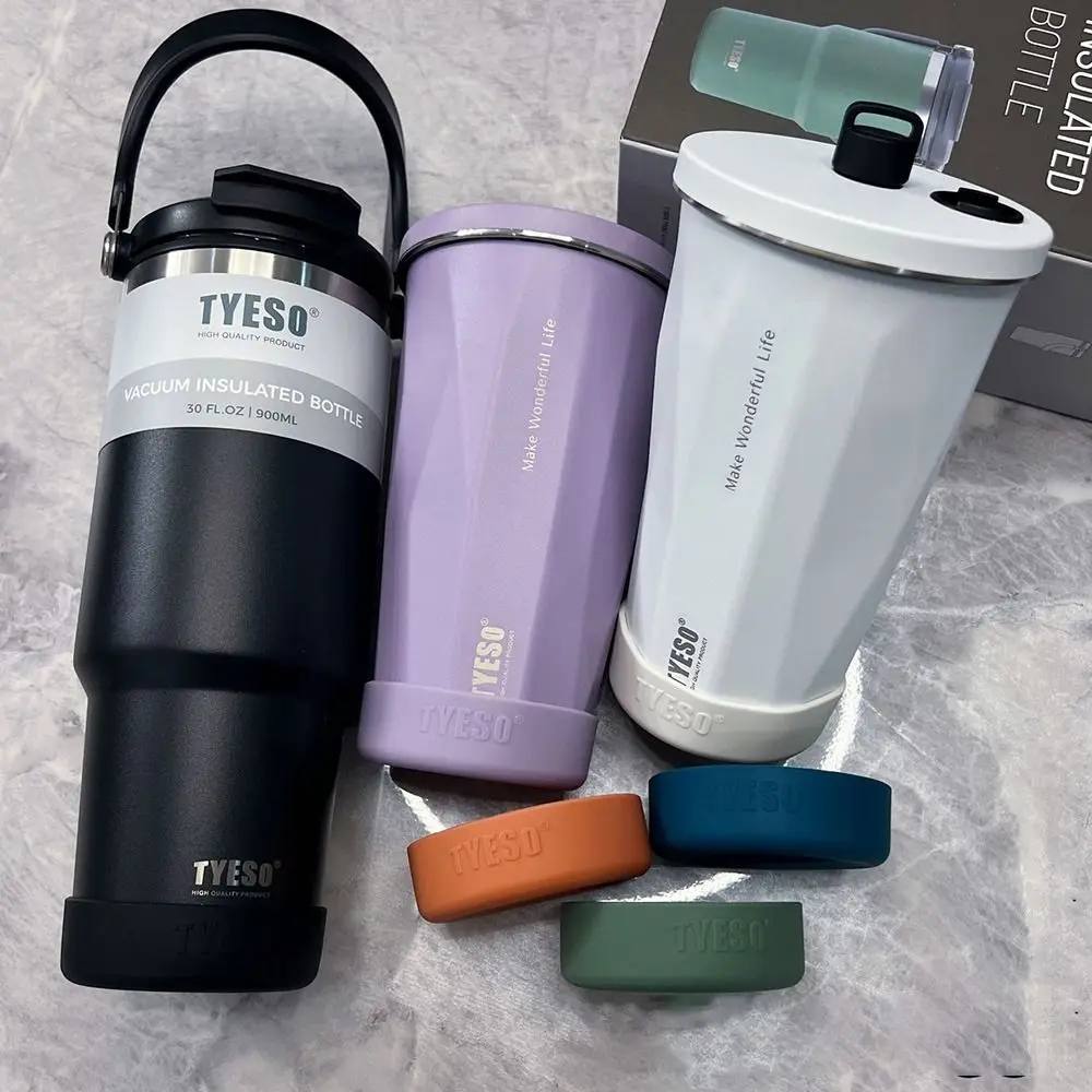 1Pc 71-75mm Silicone Coaster Bottom Cover for Tyeso Water Bottle New Anti Slip Bottom Sleeve Cover for Tyeso Mug Accessories