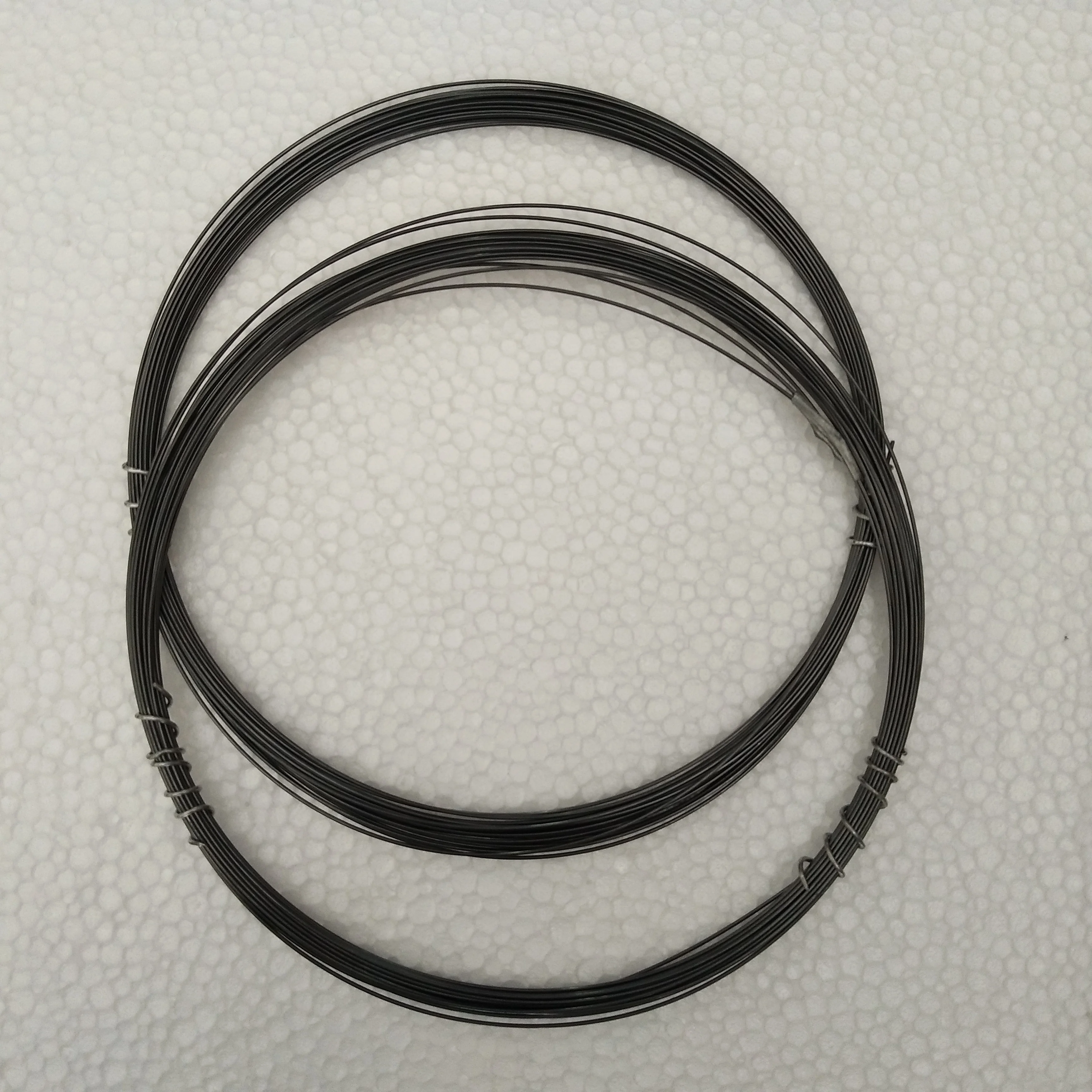 

5 Meters, 0.4mm Diameter High Purity Industry Experiment DIY Black Tungsten Wire Wolfram Wire