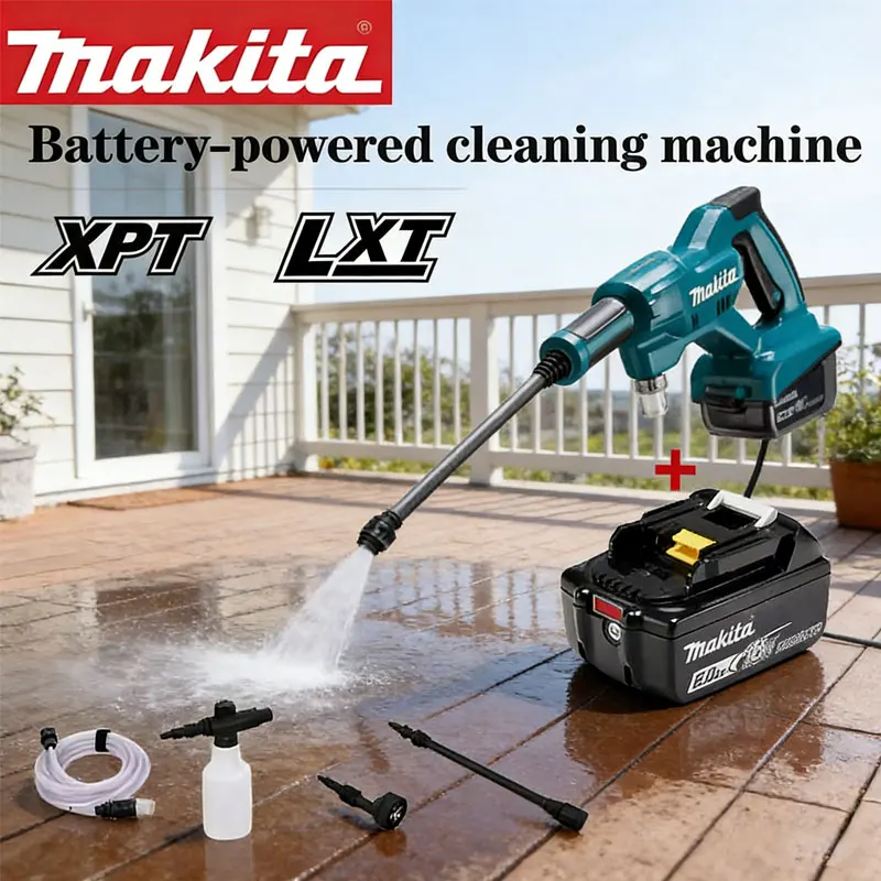 

Makita 18V 6.0Ah rechargeable battery DHW180 wireless lithium battery outdoor household car wash handheld cleaning machine