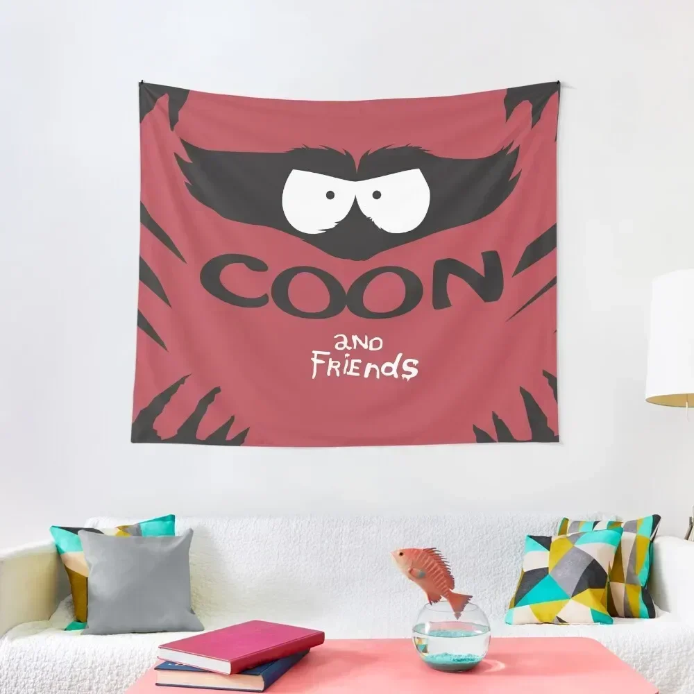 

Coon and friends Tapestry Luxury Living Room Decoration Nordic Home Decor For Bedroom Tapestry