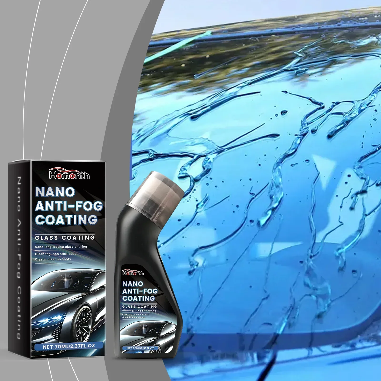 Glass Coating Car Glass Cleaner Car Windshield Water Repellent