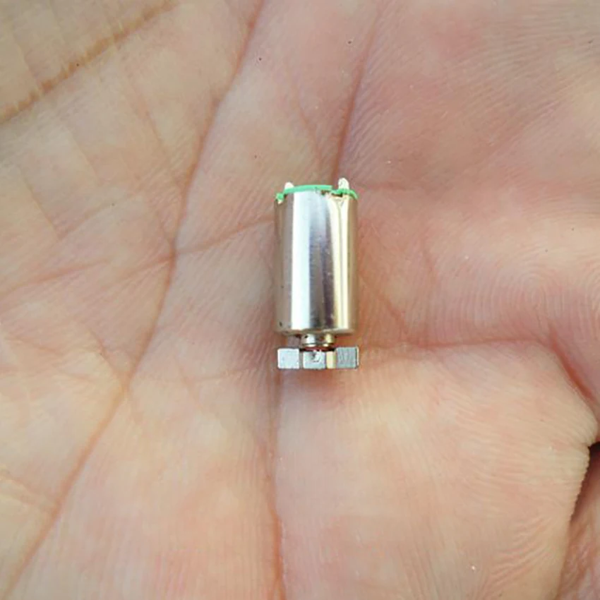 5PCS Micro 610 Coreless Vibration Motor Electric DC 1.5V-3V Small Mini Tiny 6mm*10mm Vibrating Motor Vibrator Massager