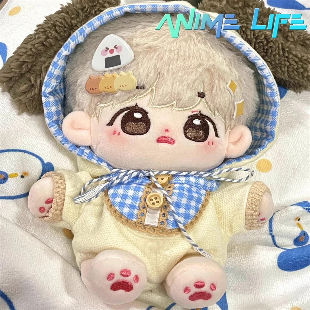 Plushie Kpop Star V Handsome Cool Boy Plush 20cm Doll Toy Body Stuffed Cosplay Original Gift