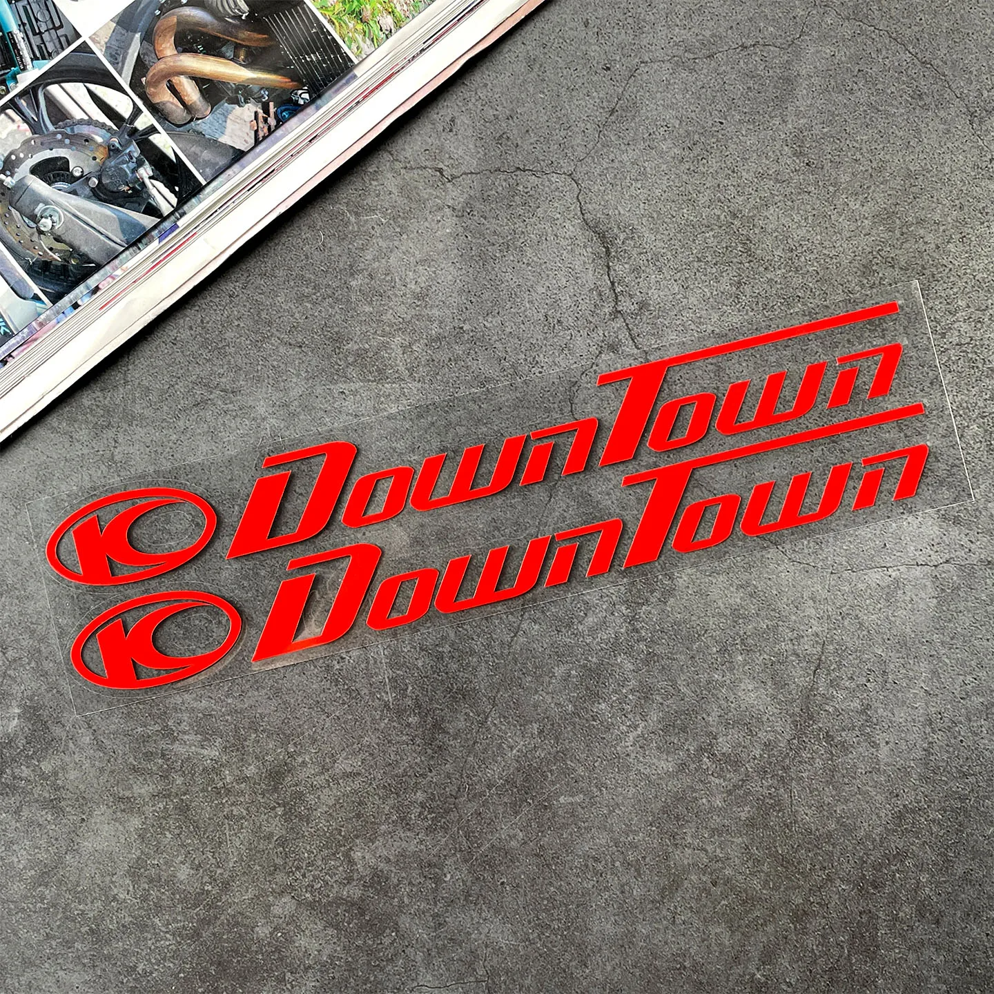 KYMCO Downtown Series Reflective Decals Waterproof Fit 125/125i/200i/250i/300i/350i/350GT Scooter Styling Stickers