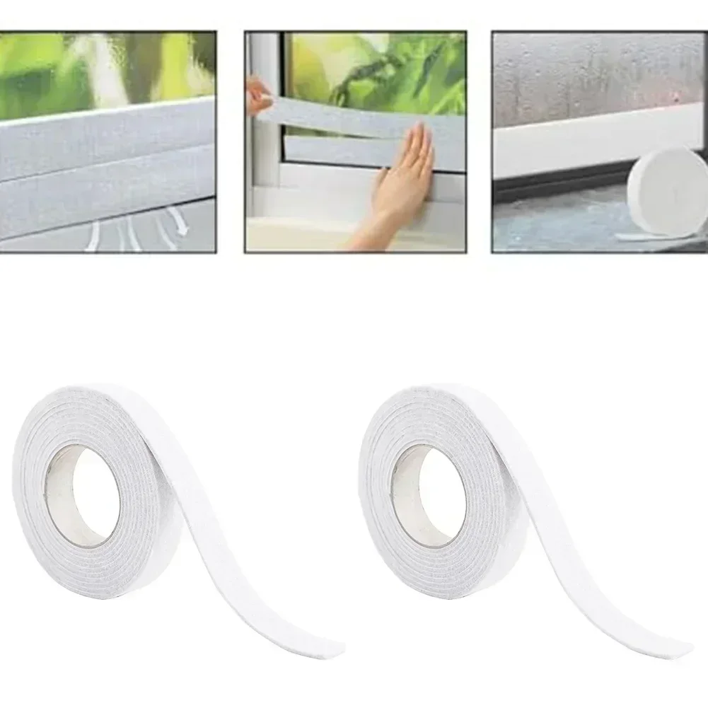 

Лента для защиты от конденсата 2,4x3 см*400 см, универсальная влагопоглощающая лента для дома, настраиваемая длина, легко режется по размеру.