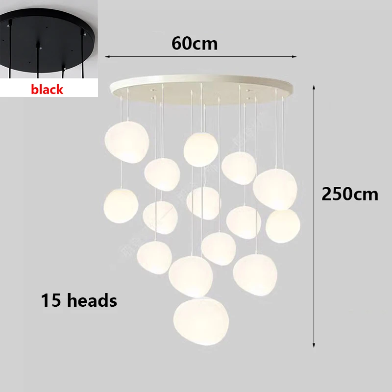 Modern interieur led-verlichting hanglamp lampen voor trap Kroonluchters voor woonkamer hanglamp binnenverlichting