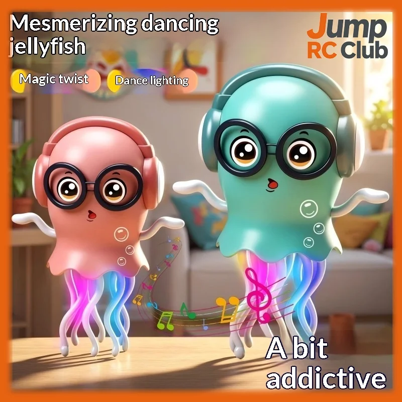 

Новинка 2025, танцующая игрушка-осьминог, электрическая интерактивная умная мягкая игрушка для детей, мальчиков и девочек, универсальная обучающая розыгрыш, подарок