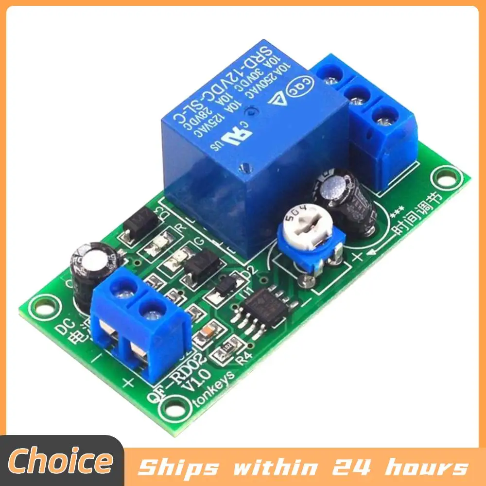 Delay Relay Delay Turn On Off Delay Switch Module Delay Relay Module Time Adjustable Timer Relay Control Switch Board 12V