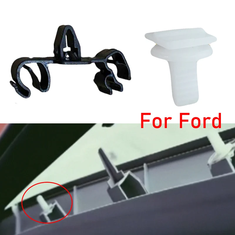 Interior A-Pillar Trim Clips for Ford Fiesta Focus Focus C-Max Mondeo Turnier Fusion Transit Tourneo