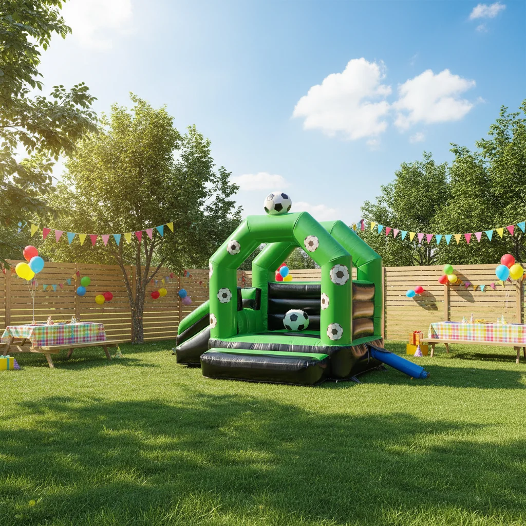 Bouncy Football Castle 2.5m*3. - Kids Outdoor House ulasan dan harga