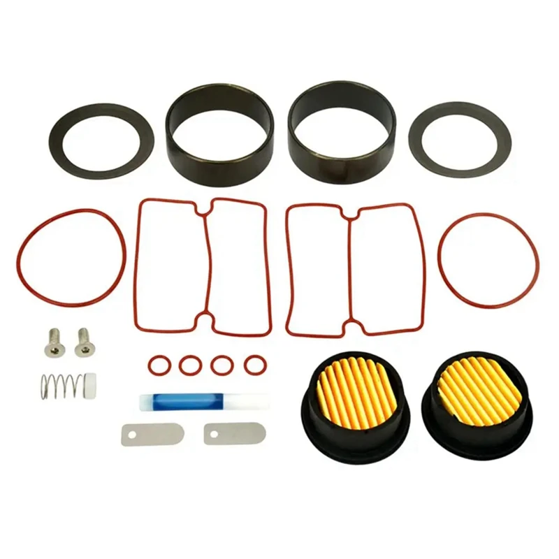 Kit di riparazione del compressore d'aria silenzioso senza olio X750w Kit parti del compressore d'aria silenzioso senza olio Andrepair. Anello cilindro pistone
