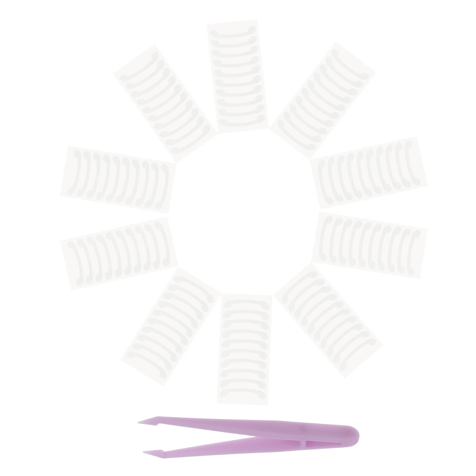 500 قطعة شريط أنف قابل للتنفس لتشكيل بقع جناح الأنف ذاتية اللصق شرائط تحديد غير مرئية ملصقات إعادة تشكيل يوميًا