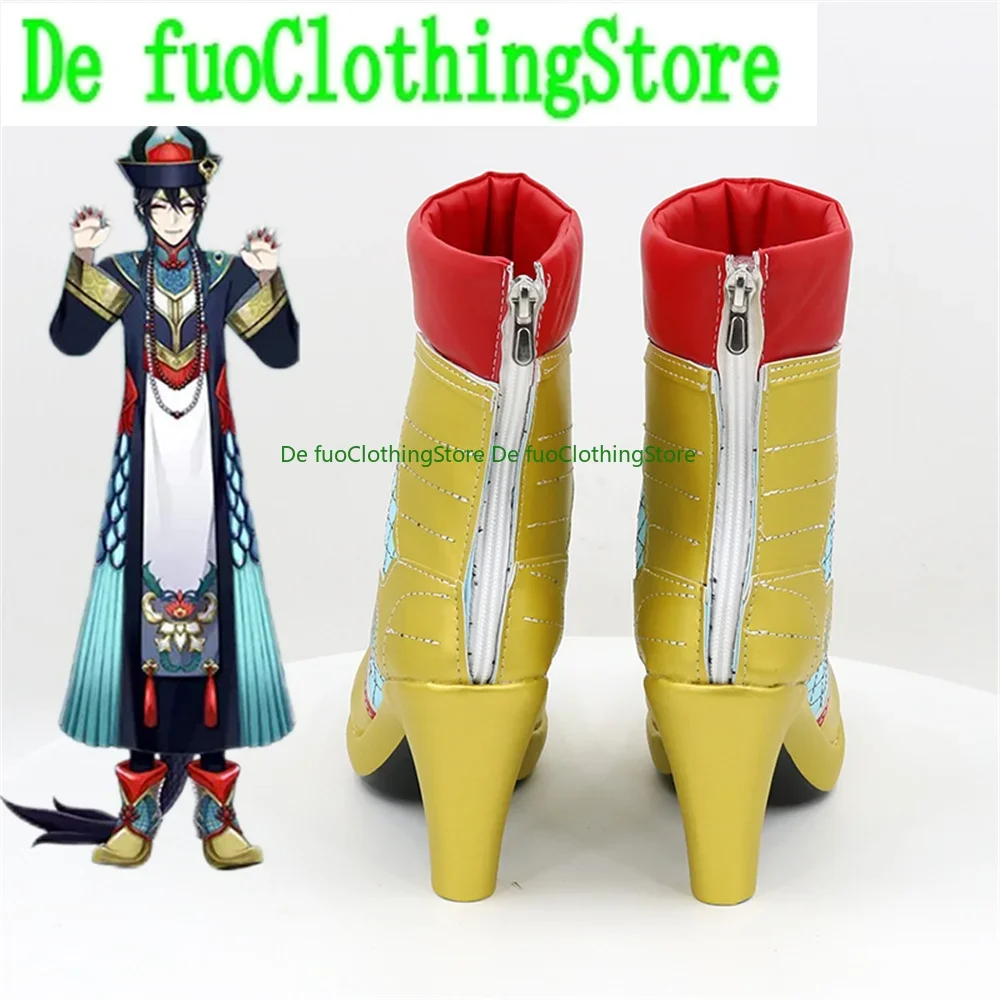 الملتوية-بلاد العجائب Malleus أحذية الهالوين التأثيرية أحذية لعبة أنيمي الهالوين عيد الميلاد Defu متجر أحذية الملابس