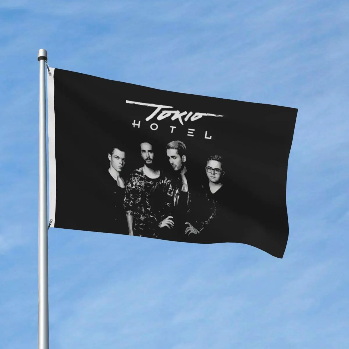 Tokio Hotel Rock Flag Indoor Outdoor Banner Polyester German Decoration Fade Proof 60x90 90x150cm Flags