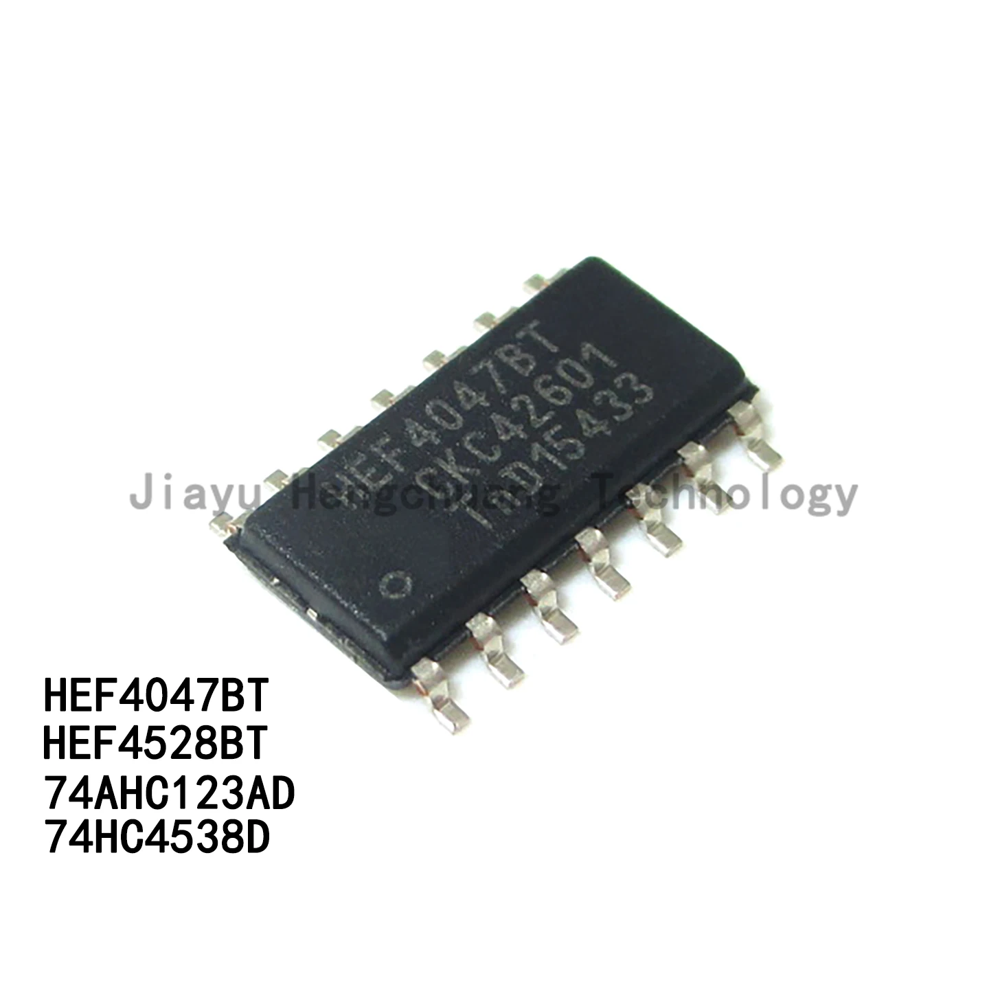 10PCS HEF4047BT,653HEF4538BT, 74HC4538D, 74AHC123AD SOP14/16 Multivibrator Logic ICs