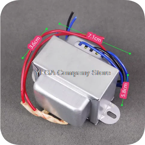 60W square E-type transformer, dual 24V, dual 15V, 22V with shielded noise interference amplifier, dedicated square cow