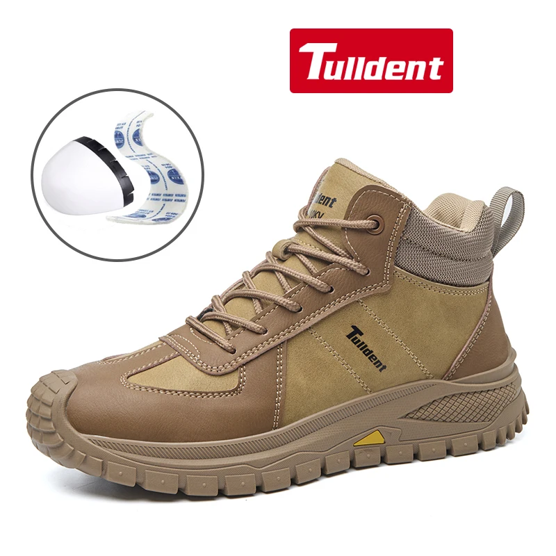 New Safety Shoes, anti Smashing and Wear-Resistant Work Shoes, Insulated lightweight Protective Shoes
