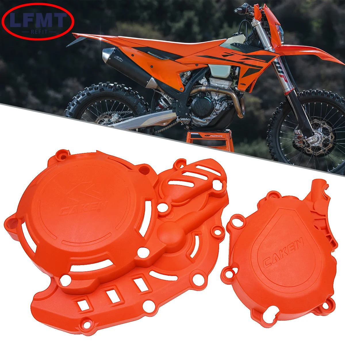 Motorrad Motor Zündung Kupplung Abdeckung Schutz Schutz Für Husqvarna FC450 FE 450 501 FS450 Für KTM EXC-F SX-F XC-F XCFW 450 500