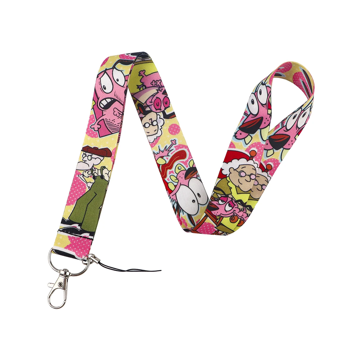 Comedy Animation Badge & Key Lanyard product image