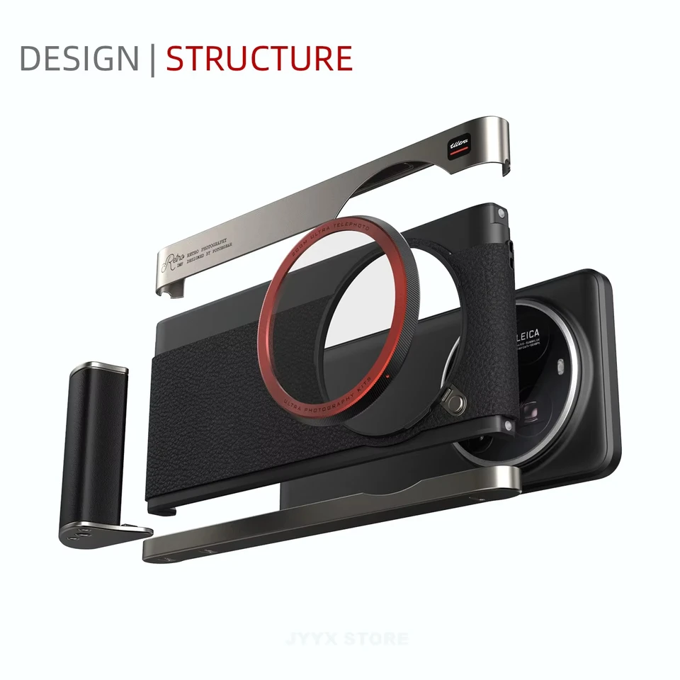 Fotorgear Retro Photography Phone Case Kit for Xiaomi 15 Ultra For