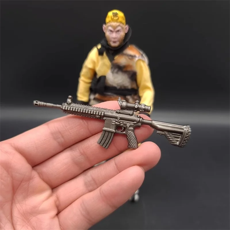 Hete Verkoop 1/12 Soldatenwapenaccessoires M416 Speelgoed Van Hoge Kwaliteit Model Fit 6 ''Action Figure Body Op Voorraad