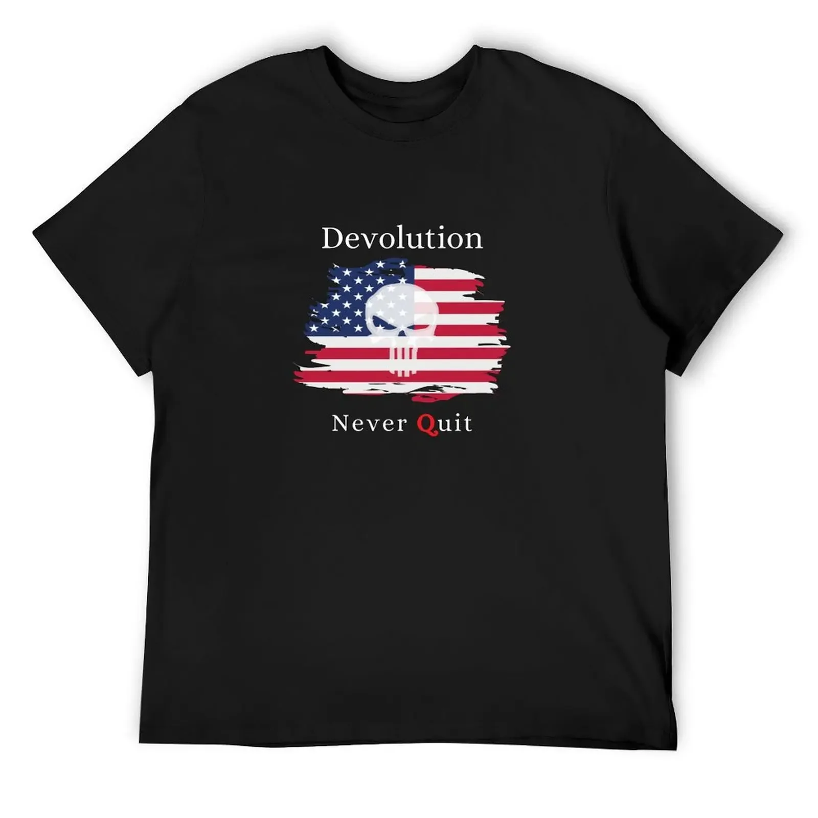 Devolution - Never Quit T-Shirt aesthetic clothes vintage blacks fashion shirts mens t shirts pack