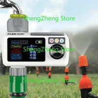 New LCD Screen Electronic Automatic Sprinkler Controller Rain Sensor Waterproof Irrigation Timer Outdoor Garden Watering Device