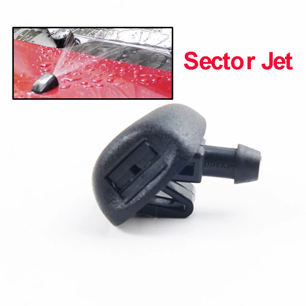 

​2Pcs Front Windshield Wiper Washer Jet Nozzle For Peugeot 206 206+ 407 6438J2 6438E6 6438AV 6438W2 6438Z1 Spray nozzle