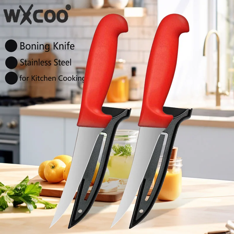 

WXCOO Kitchen Knife Sharp Boning Cleaver Knife Household Fruit Slicing Vegetable Cutter Cooking Chef Knives Kitchen Accessories