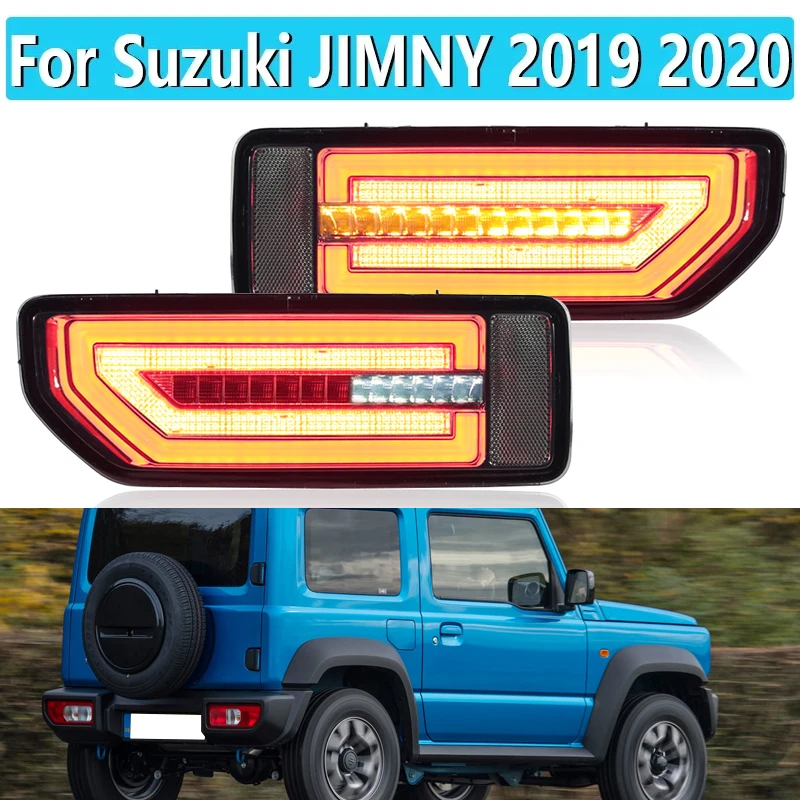 

LED Taillight For Suzuki JIMNY 2019 2020 Turn Signal Brake Light Reverse Lamp Reflector Stop Light Car Accessories