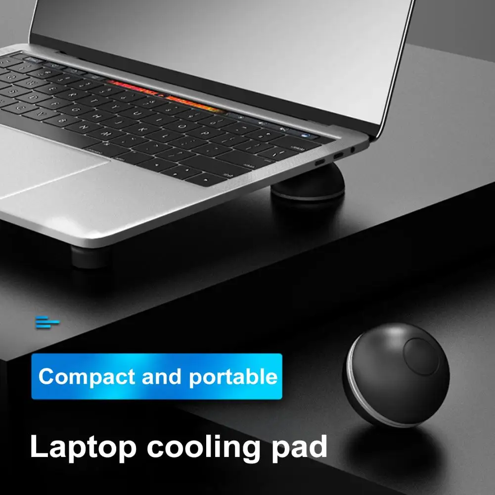 

Silicone Laptop Holder Portable Laptop Stand Cooling Pad Adjustable Notebook Non-Slip Ball Bracket Mount Ventilated Holder